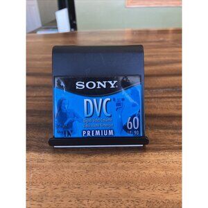 Sony DVC Digital Video Cassette 60 min Premium Tapes for Mini DV